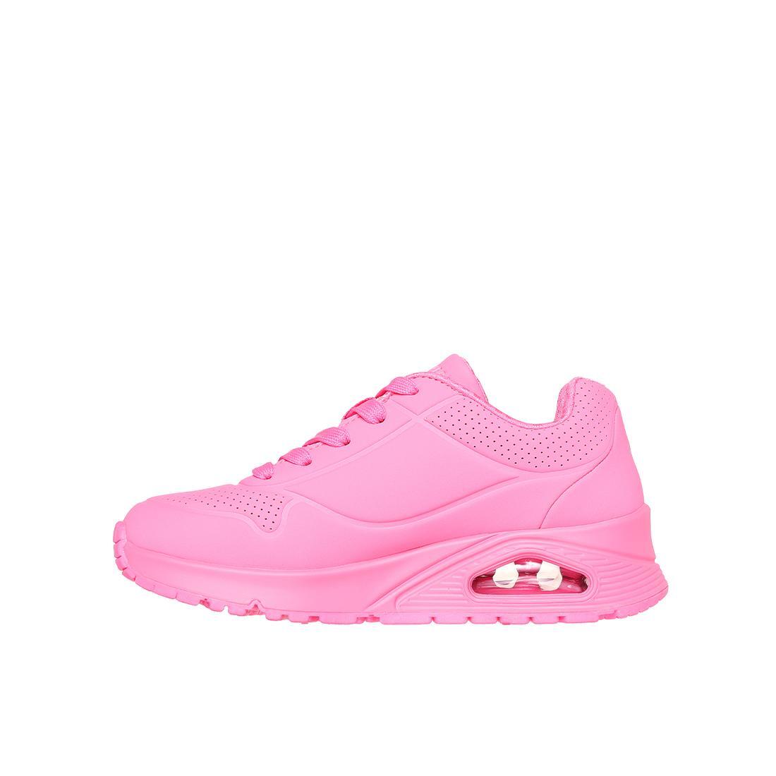 Tênis Rosa Neon One Gen1 da Skechers Kid 3/5
