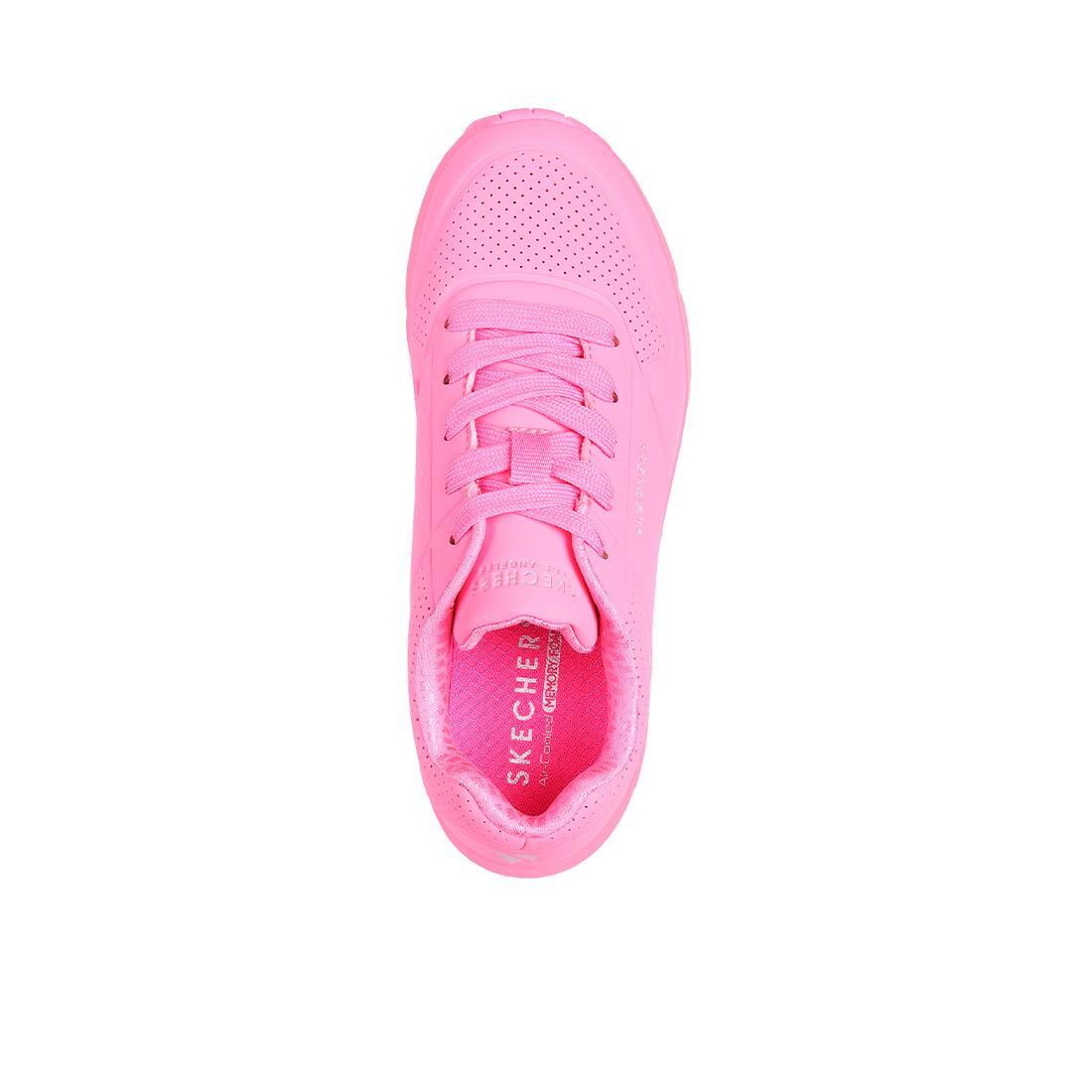 Tênis Rosa Neon One Gen1 da Skechers Kid 4/5