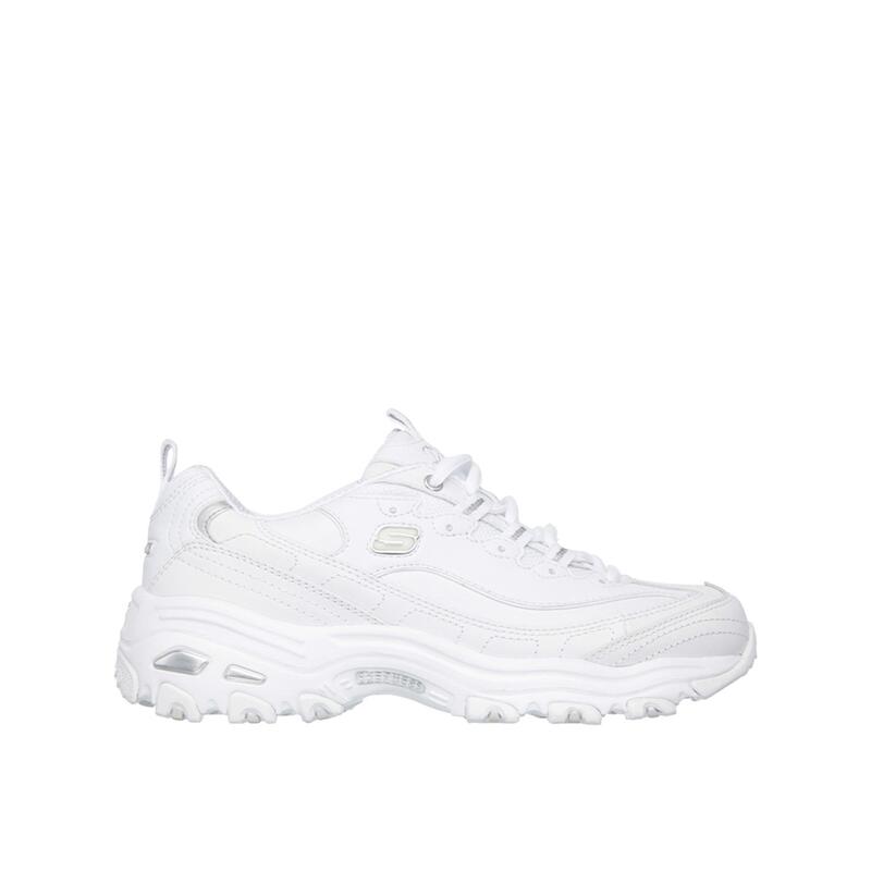 Zapatillas Deportivas Caminar Mujer Skechers 11931_WSL Blancas con Cordones