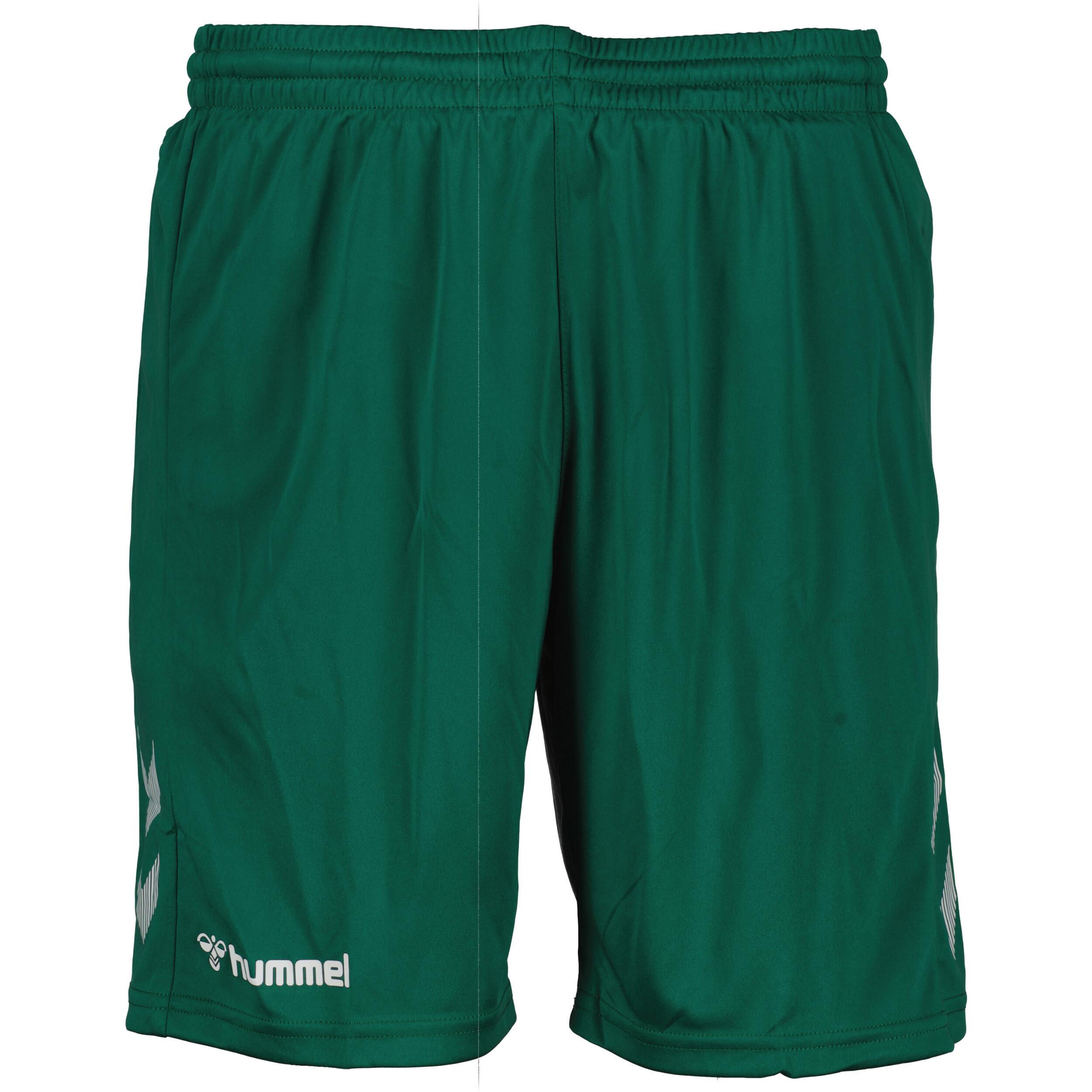 HUMMEL Poly shorts for junior, great for football, in evergreen