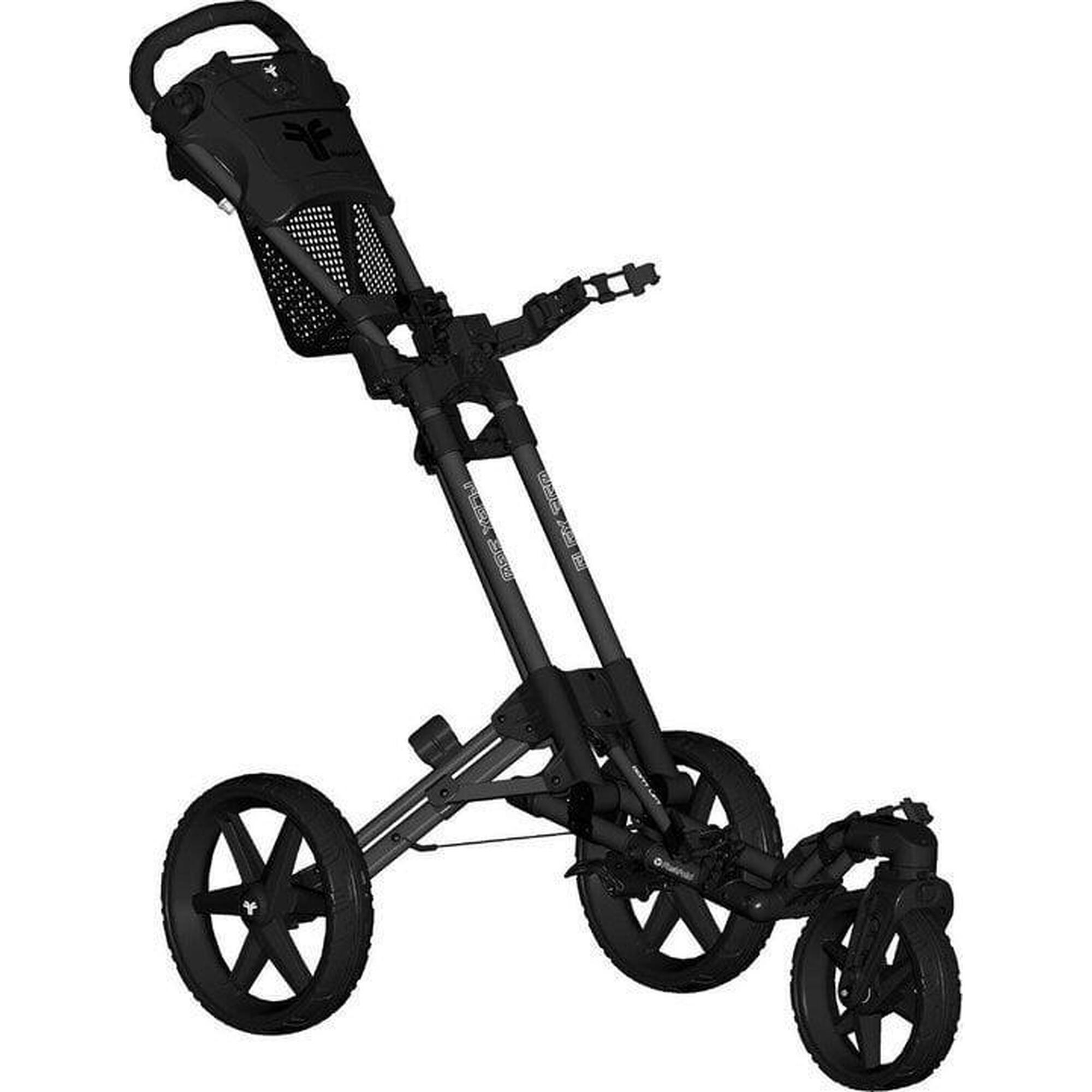 FastFold Flex 360 Chariot de golf - Noir Charbon