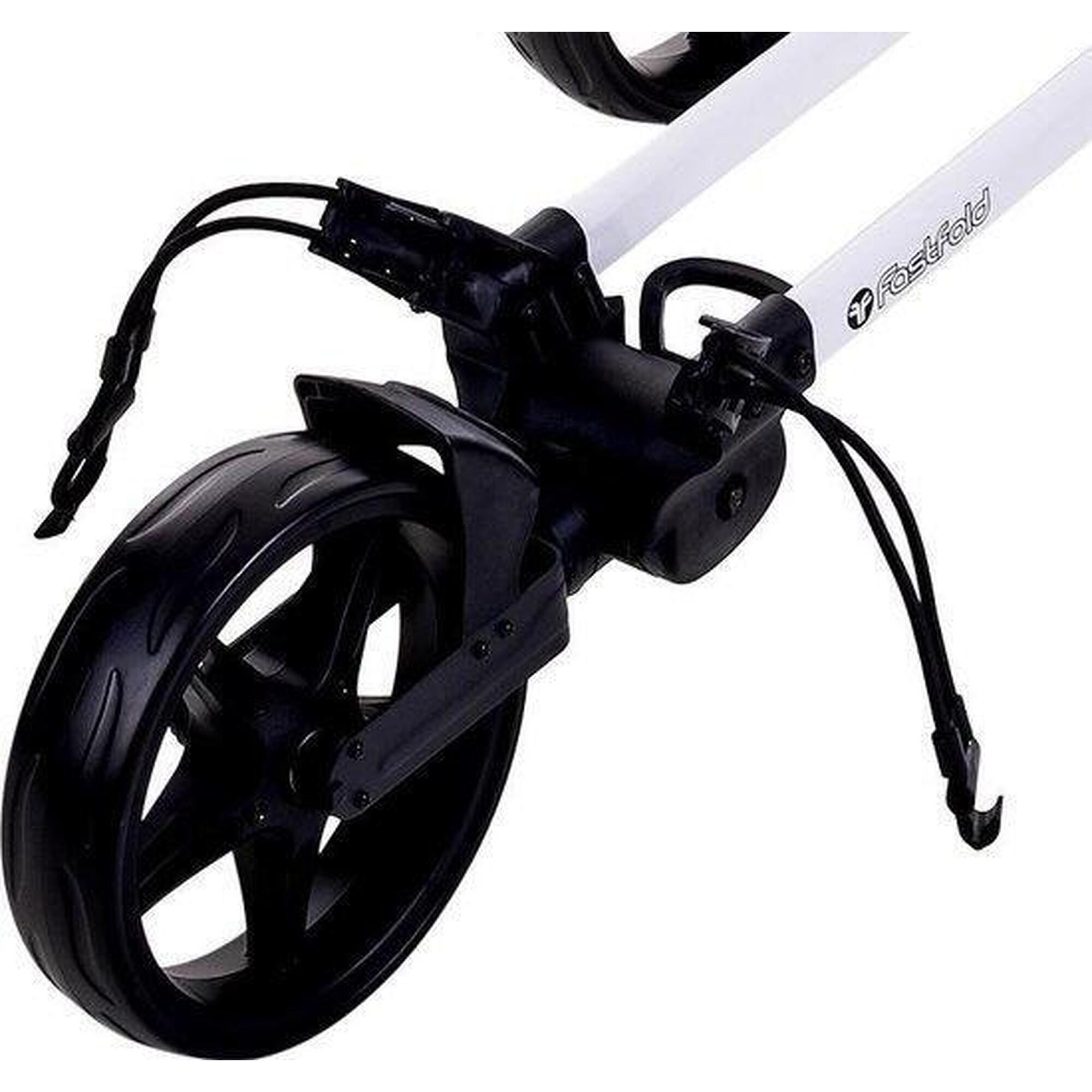 Fastfold Slim Golf Trolley Argent