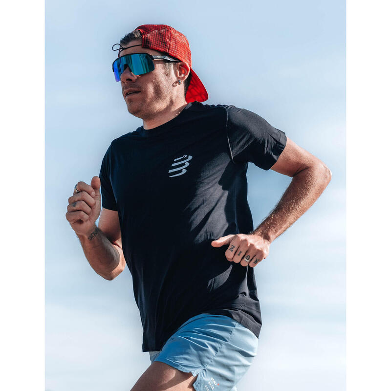 T-Shirt Running Homme Compressport Performance Manches Courtes