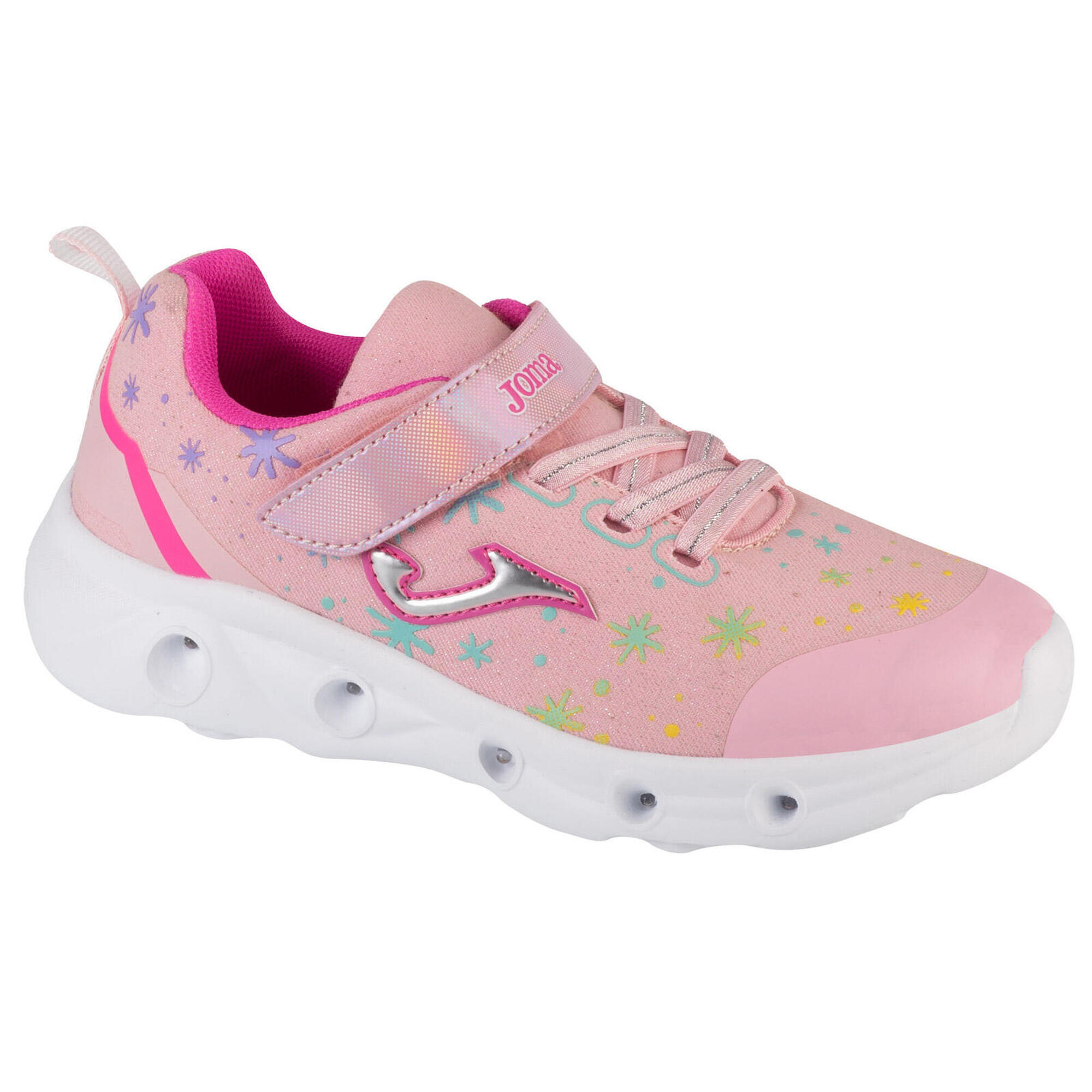 Joma - Sneakers Pour Filles Space Jr 24 Jspacw - Baskets - Rose - 27 - Decathlon