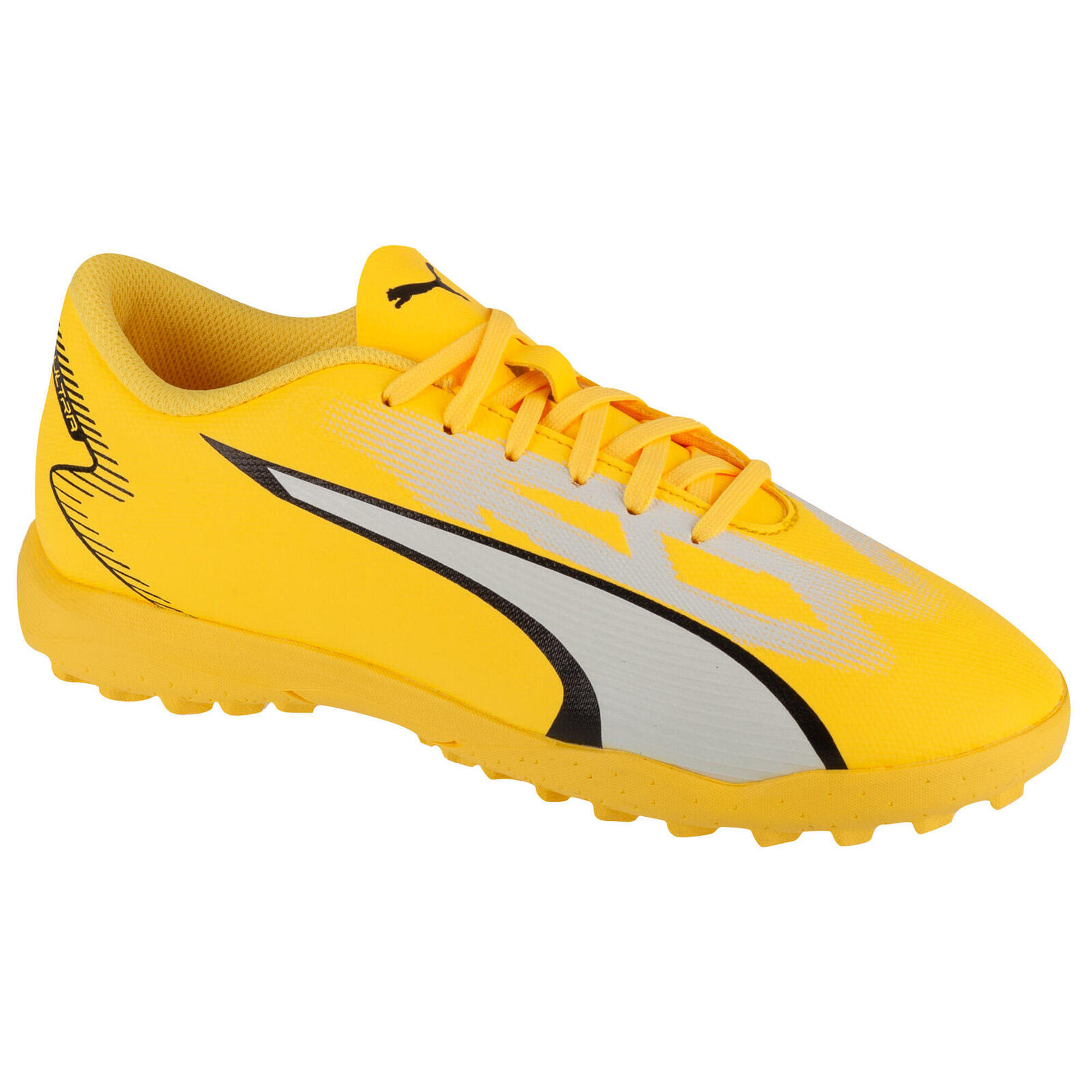 Puma - Chaussures De Foot Turf Pour Garçons Ultra Play Tt Jr - Chaussures De Football - Jaune - 38 - Decathlon