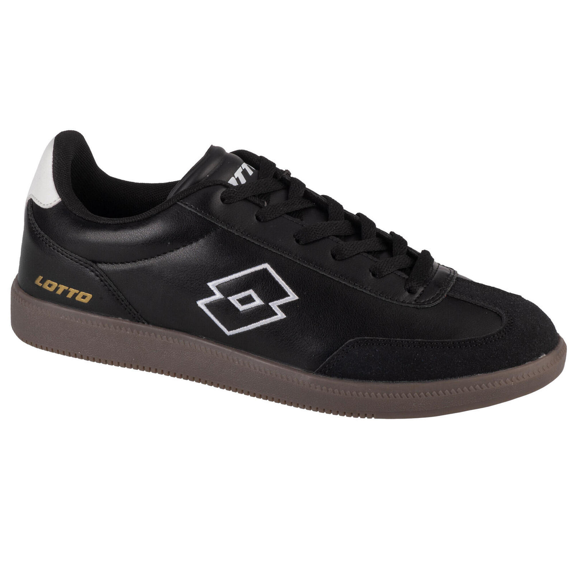 Lotto - Sneakers Pour Hommes Vintal - Chaussures De Sport - Blanc|marron|noir - 45 - Decathlon