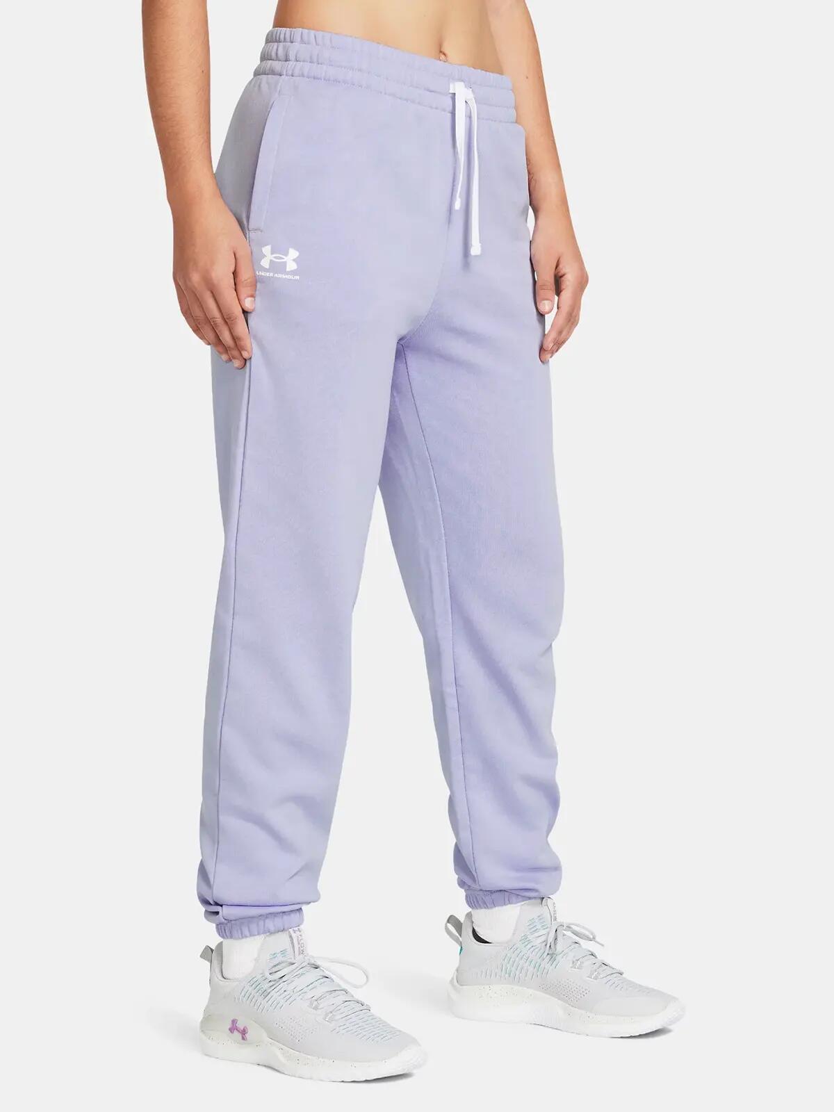 Spodnie dresowe damskie Under Armour Rival Terry Joggers joggery 3/7