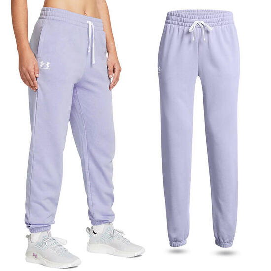 Spodnie dresowe damskie UNDER ARMOUR Rival Terry Joggers