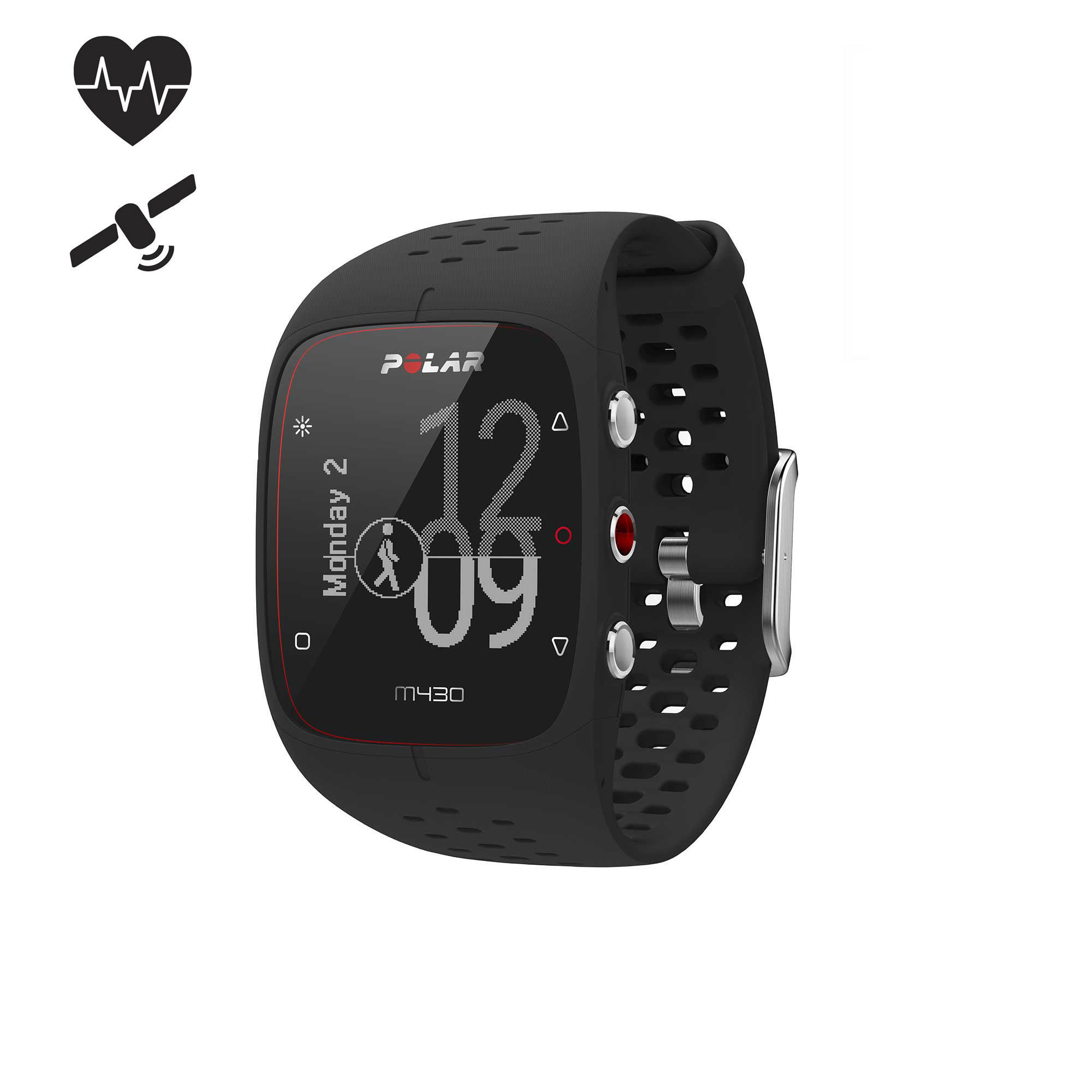 Refurbished Polar M430 zwart REDELIJK POLAR Decathlon