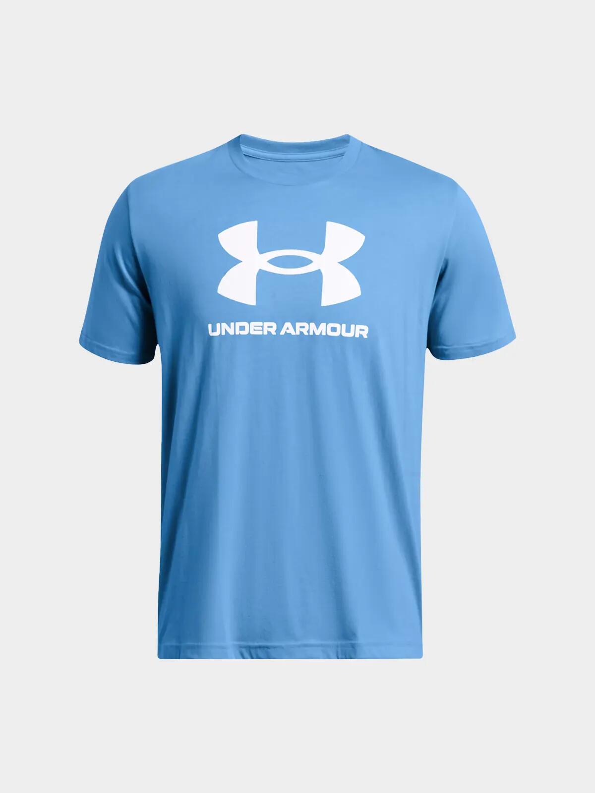 Heren Under Armour Sportstyle Logo T-shirt Fitness 5/6