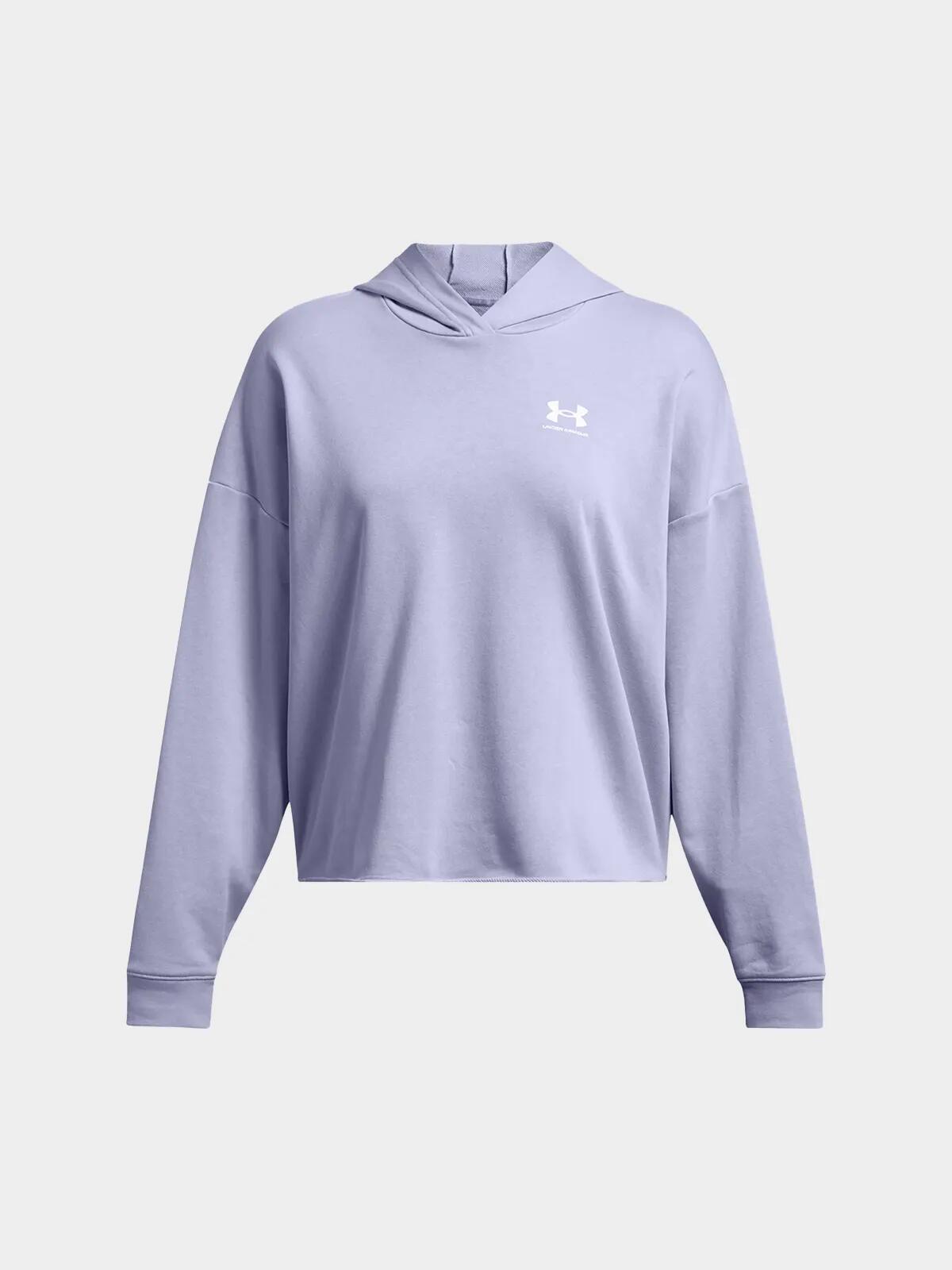 Bluza fitness damska Under Armour Rival Terry Oversized 5/6