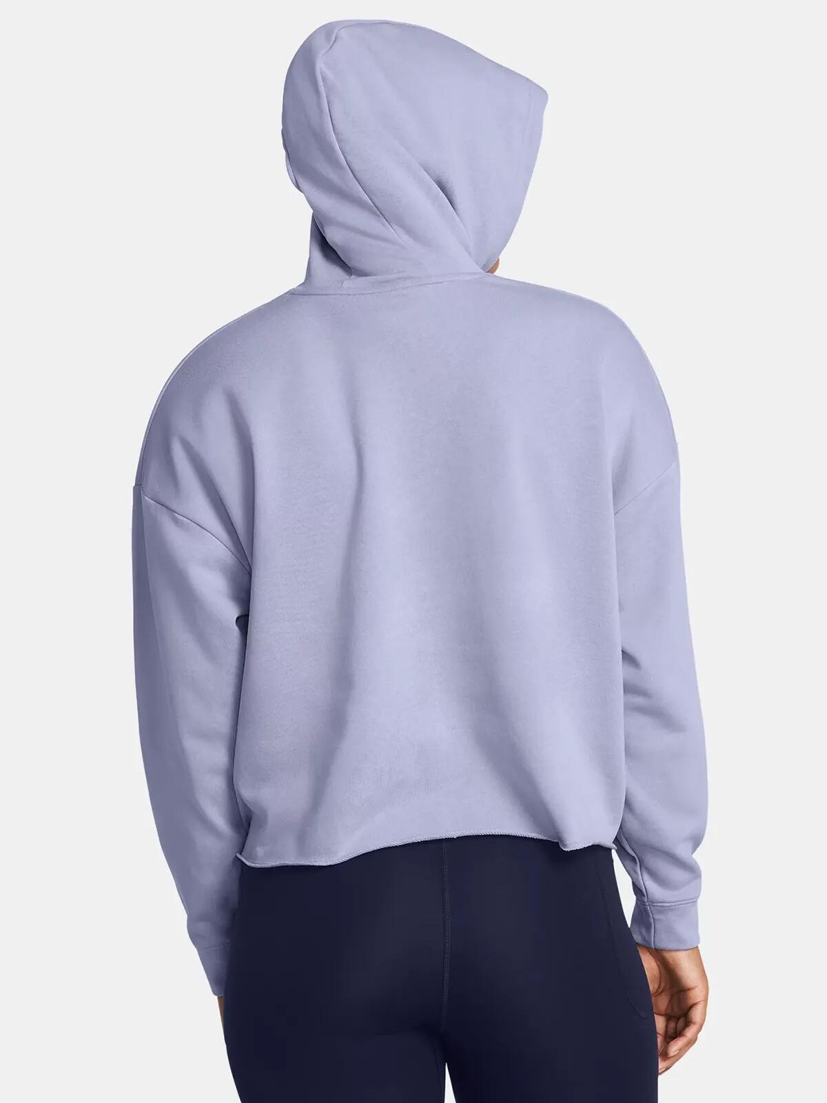 Bluza fitness damska Under Armour Rival Terry Oversized 4/6