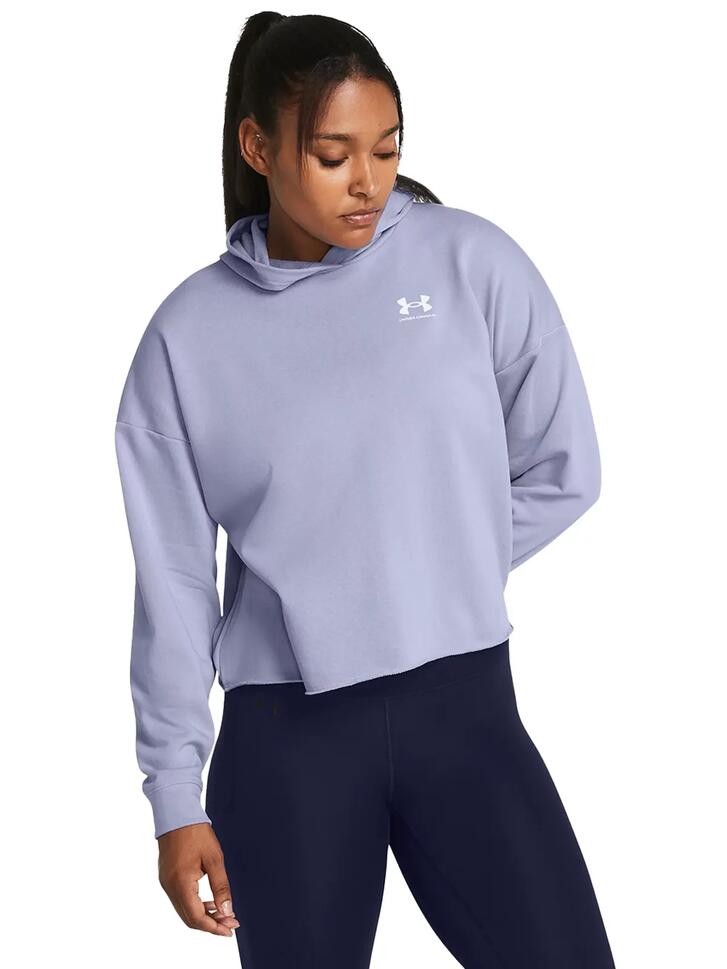 Bluza fitness damska Under Armour Rival Terry Oversized