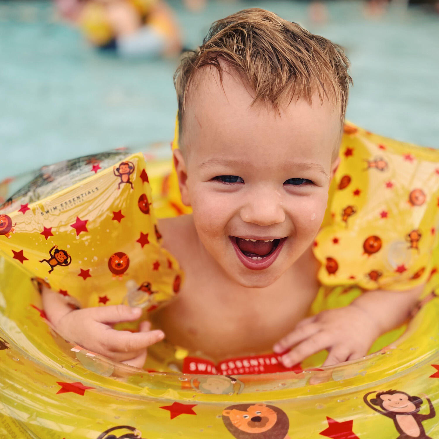 Baby Float - Geel - Circus - 0/1 Jaar 2/7