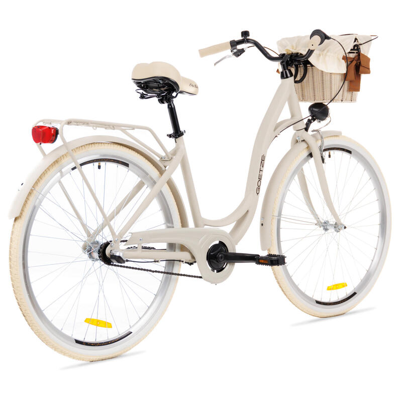Rower miejski damski GOETZE Style 28" Alu NewLine 3B kosz GOETZE