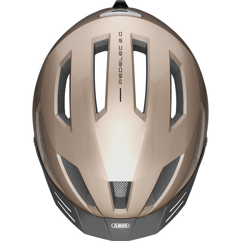 Abus Pedelec 2.0 Fietshelm - Champagne Gold