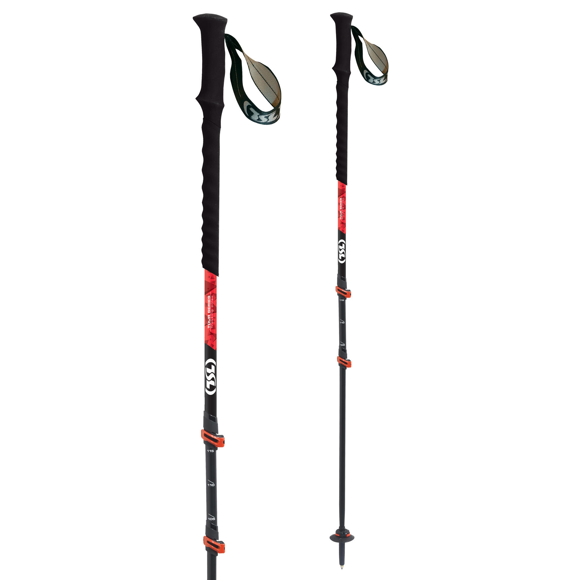 TSL Tour carbon 3 light poles - standard