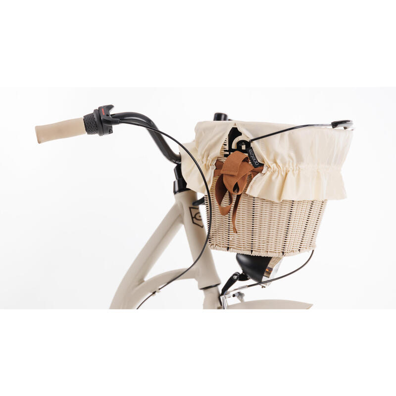 Rower miejski damski GOETZE Style 28" Alu NewLine 3B kosz GOETZE Decathlon