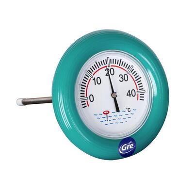 Schwimmender Spender mit eingebautem Thermometer Tabletten von 20 bis 500 g