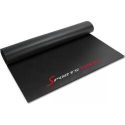 Tapis de protection pour équipement de fitness - Multimatériau noir, 3 tailles