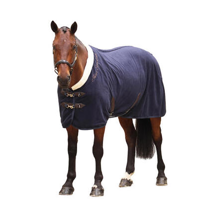 Couverture Rafraichissante Pour Chevaux DELUXE (Bleu Marine)