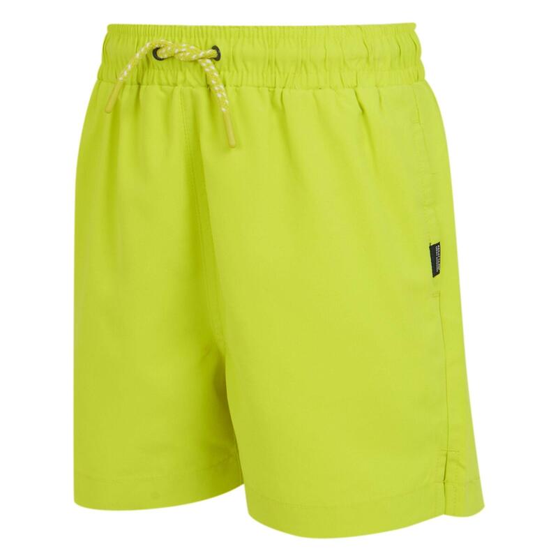 Skander III Effen Zwemshort Kinderen/Kinderen (Citron Lime)