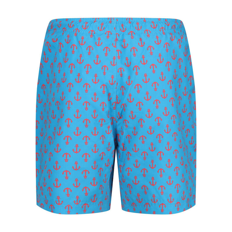 "Loras" Badeshorts für Herren Fluro Blau