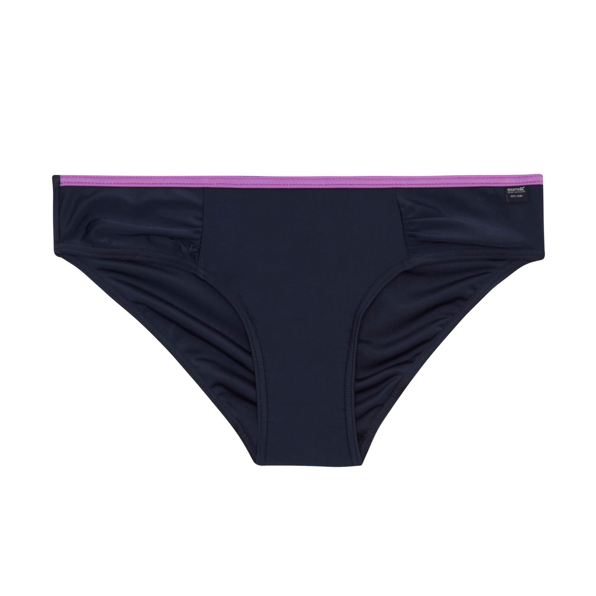 REGATTA Braga de Bikini Aceana Liso para Mujer Marino, Orquídea Radiante