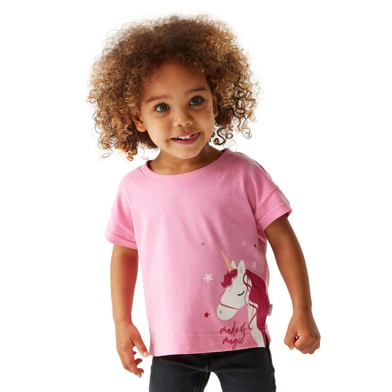 "Animal" TShirt für Kinder Süßes Rosa