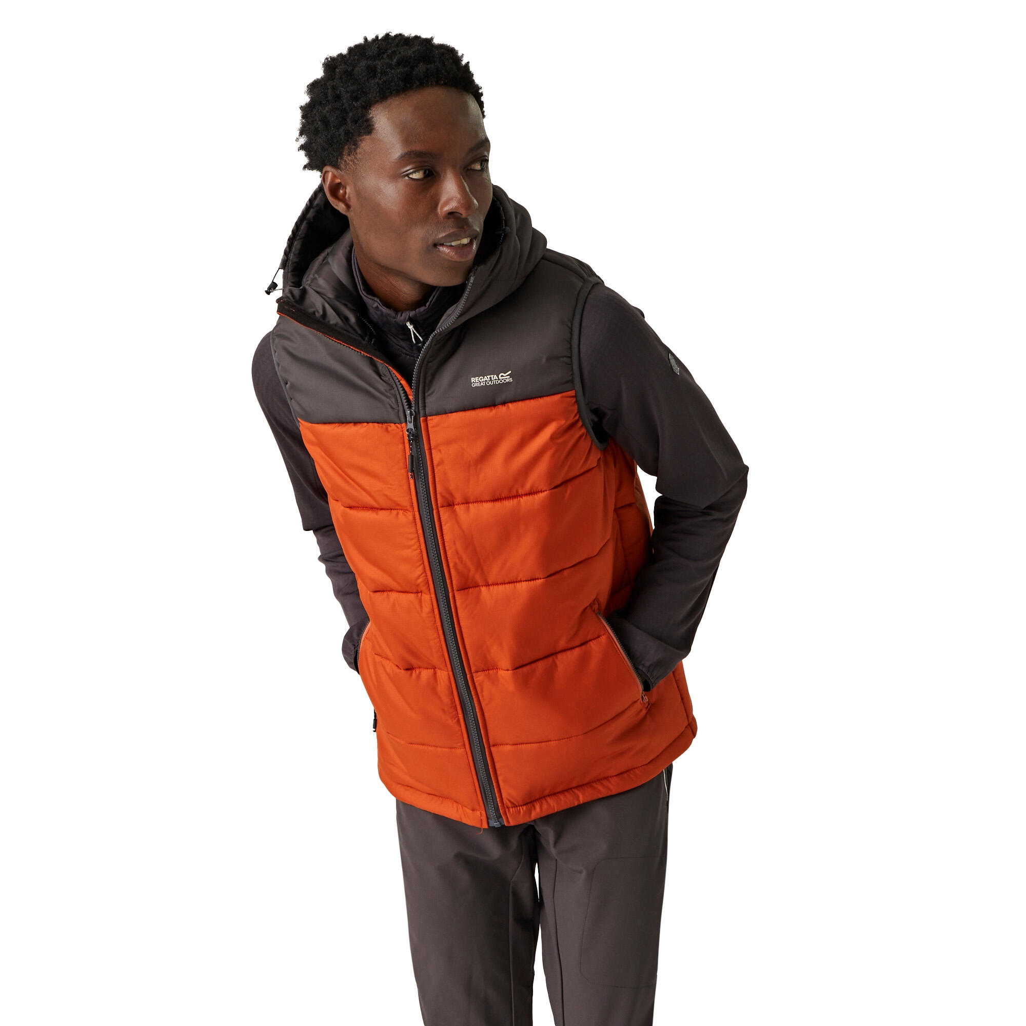 Veste sans manche orange hotsell