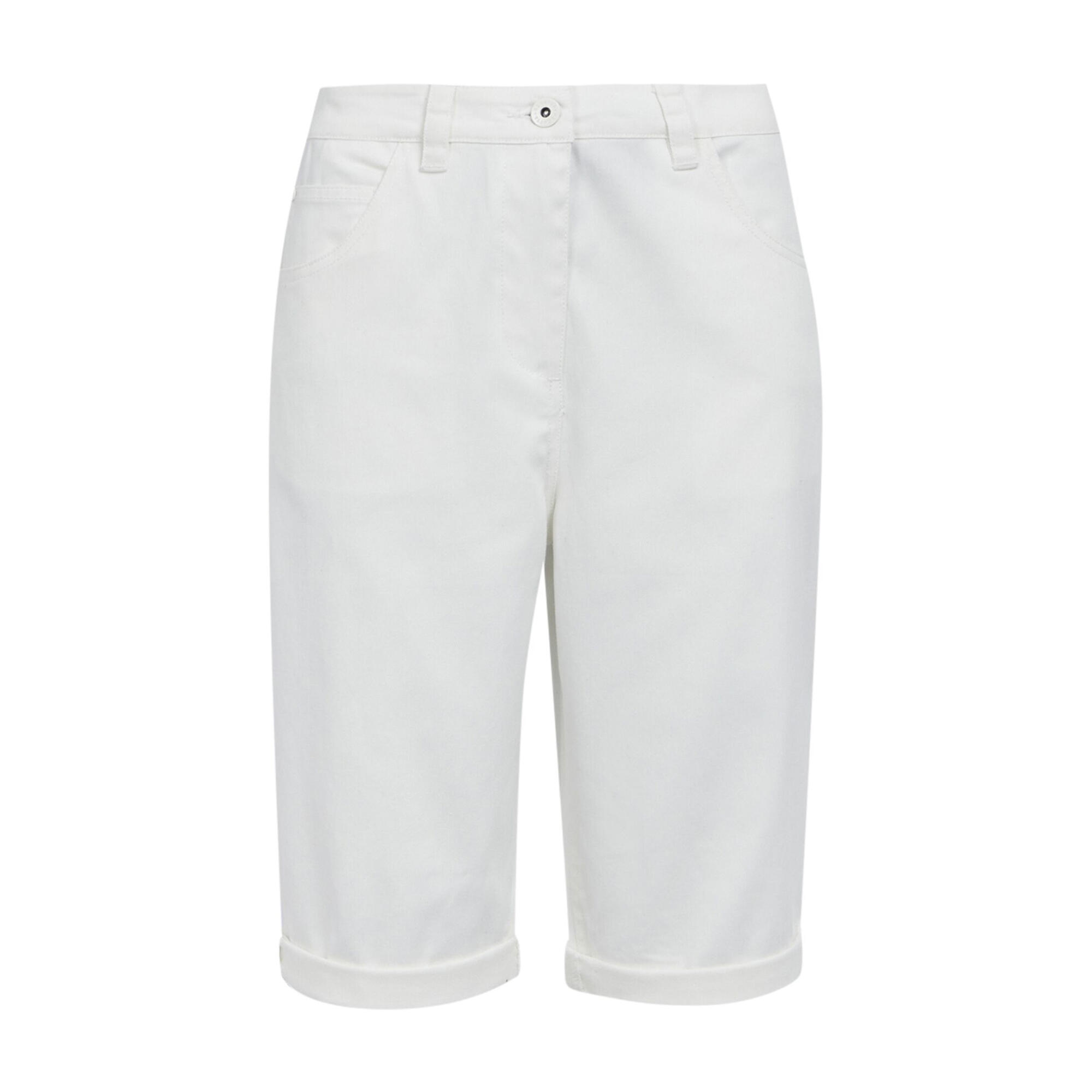 REGATTA Womens/Ladies Erdre Casual Shorts (White)
