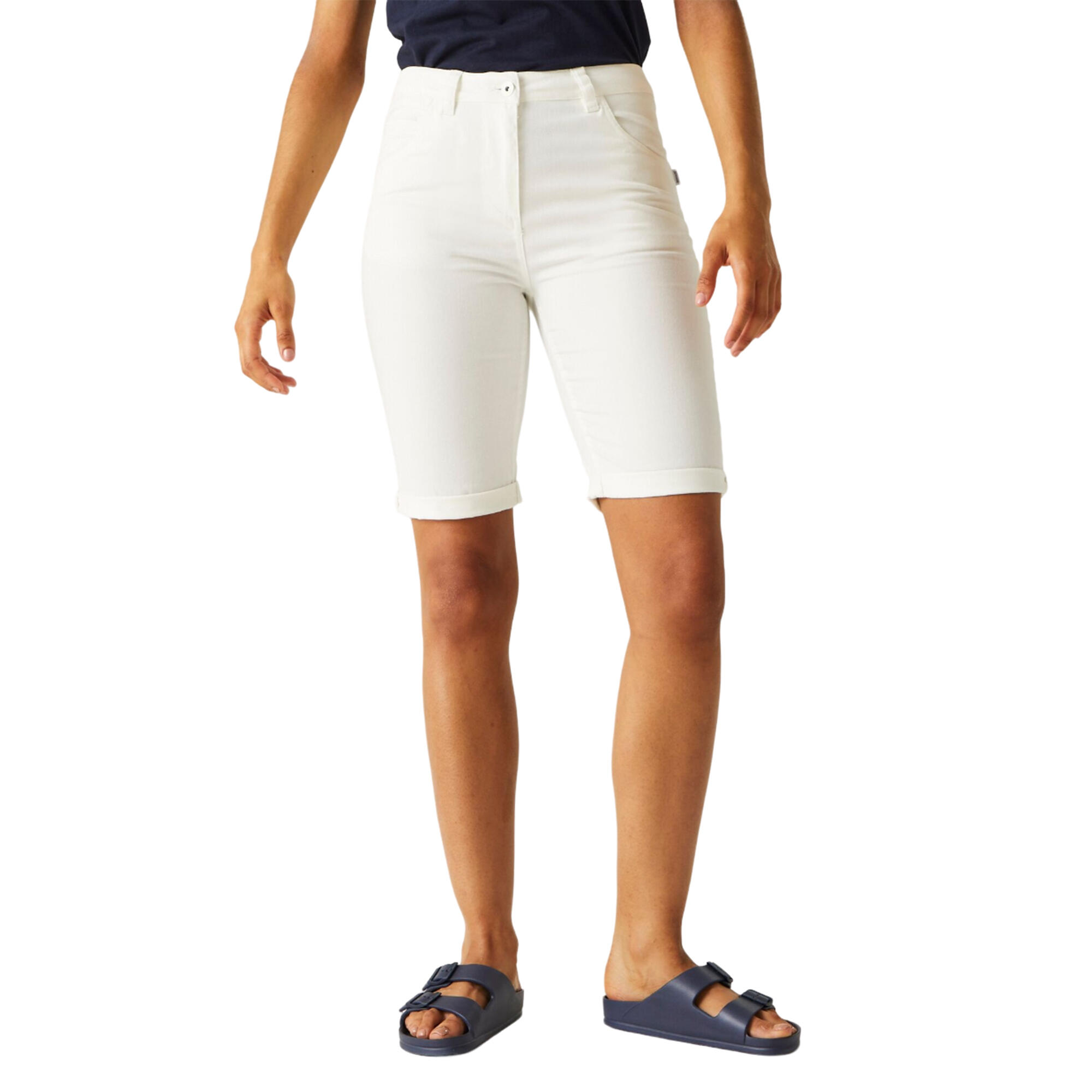 Short Décontracté ERDRE Femme (Blanc) 4/5