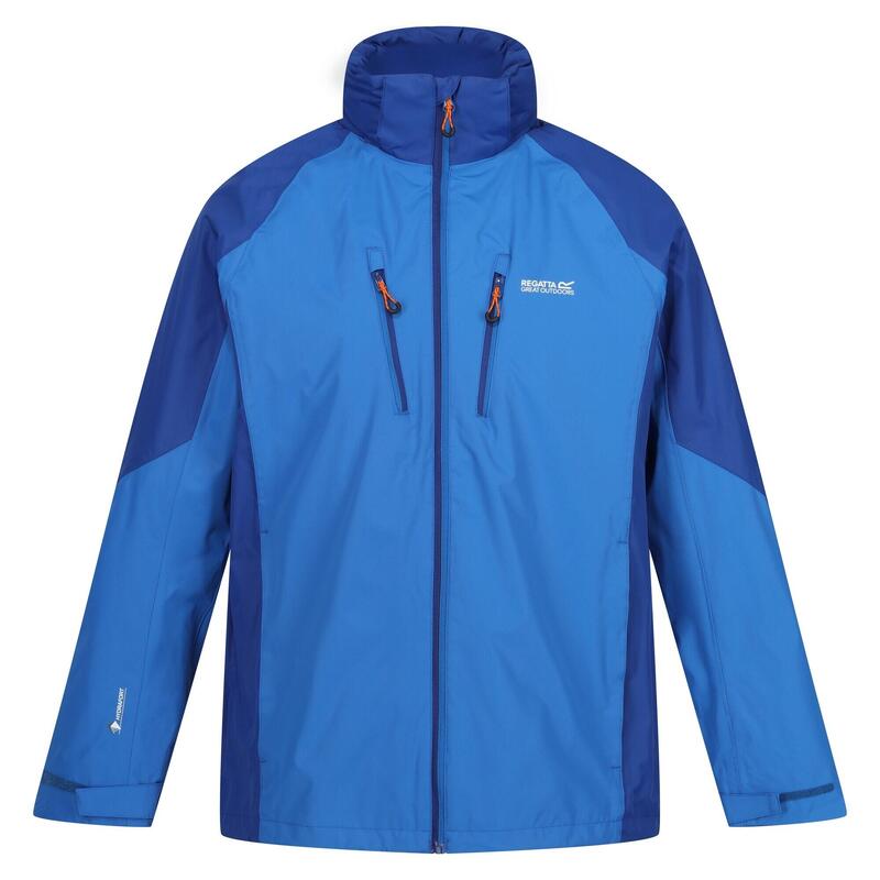 Veste imperméable CALDERDALE Homme (Bleu Oxford / Bleu roi)