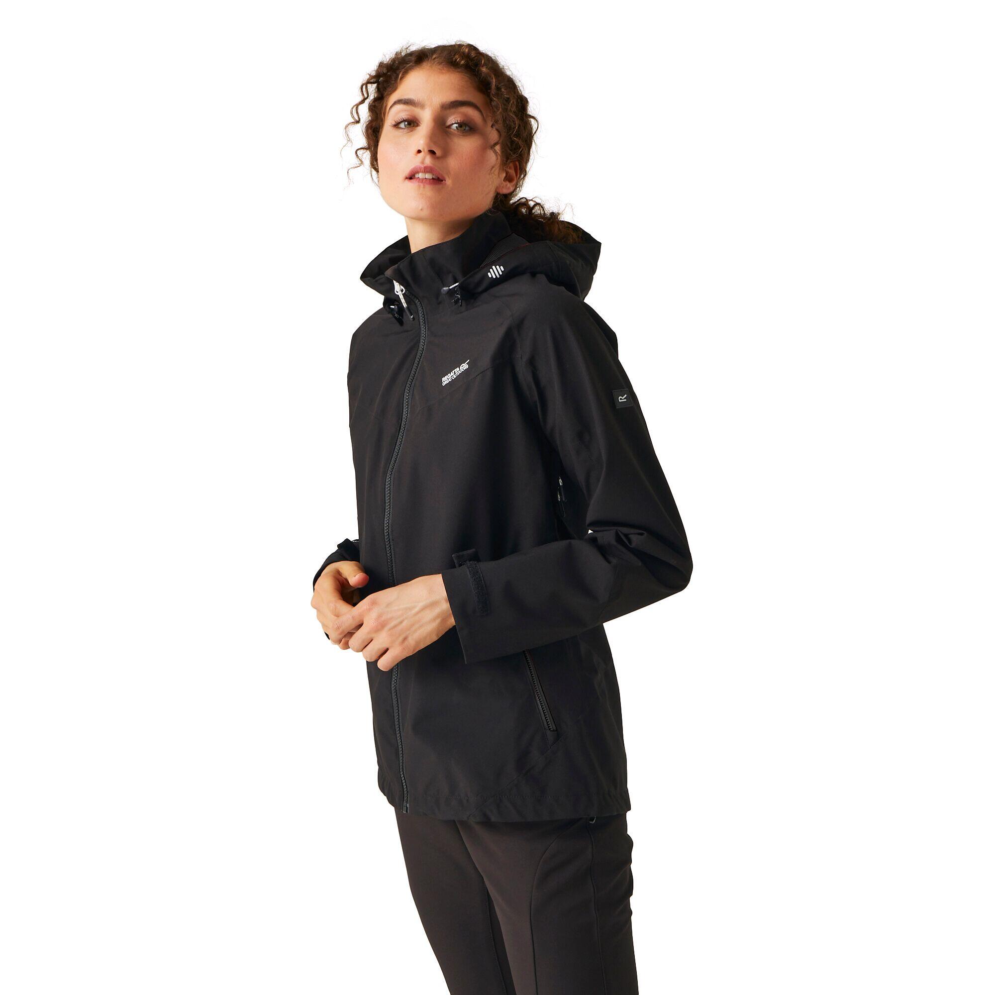 Giacca Impermeabile Donna Regatta Bosfield II Nero 4/5