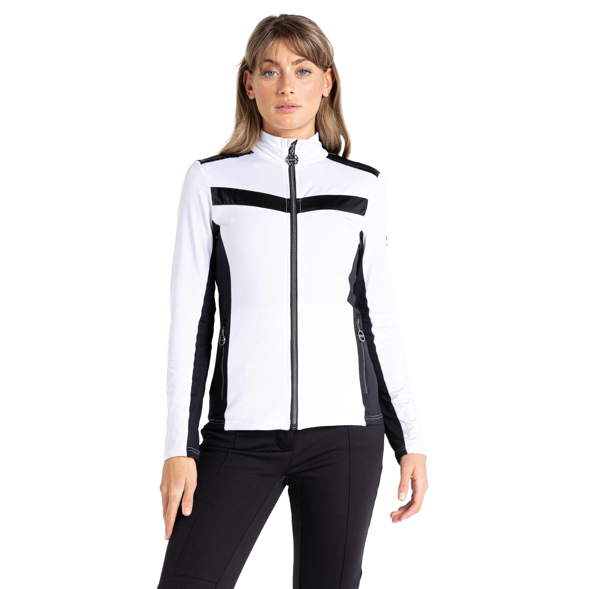 Veste Polaire DIVINITY Femme (Blanc / Noir) 4/5