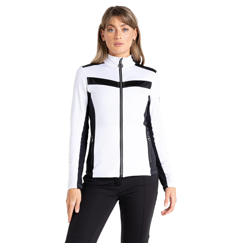 Veste polaire DIVINITY Femme (Blanc / Noir)