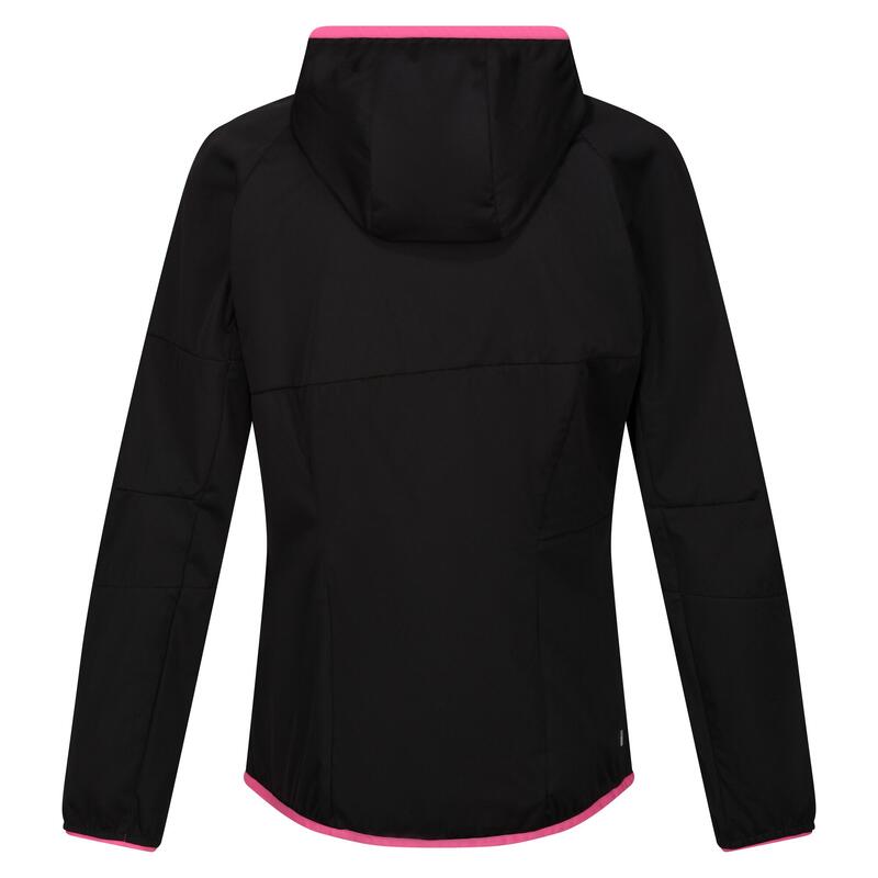 Veste imperméable TARVOS Femme (Noir / Flamant rose)