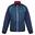 Veste hybride STEREN Homme (Denim sombre / Bleu marine / Rouge danger)