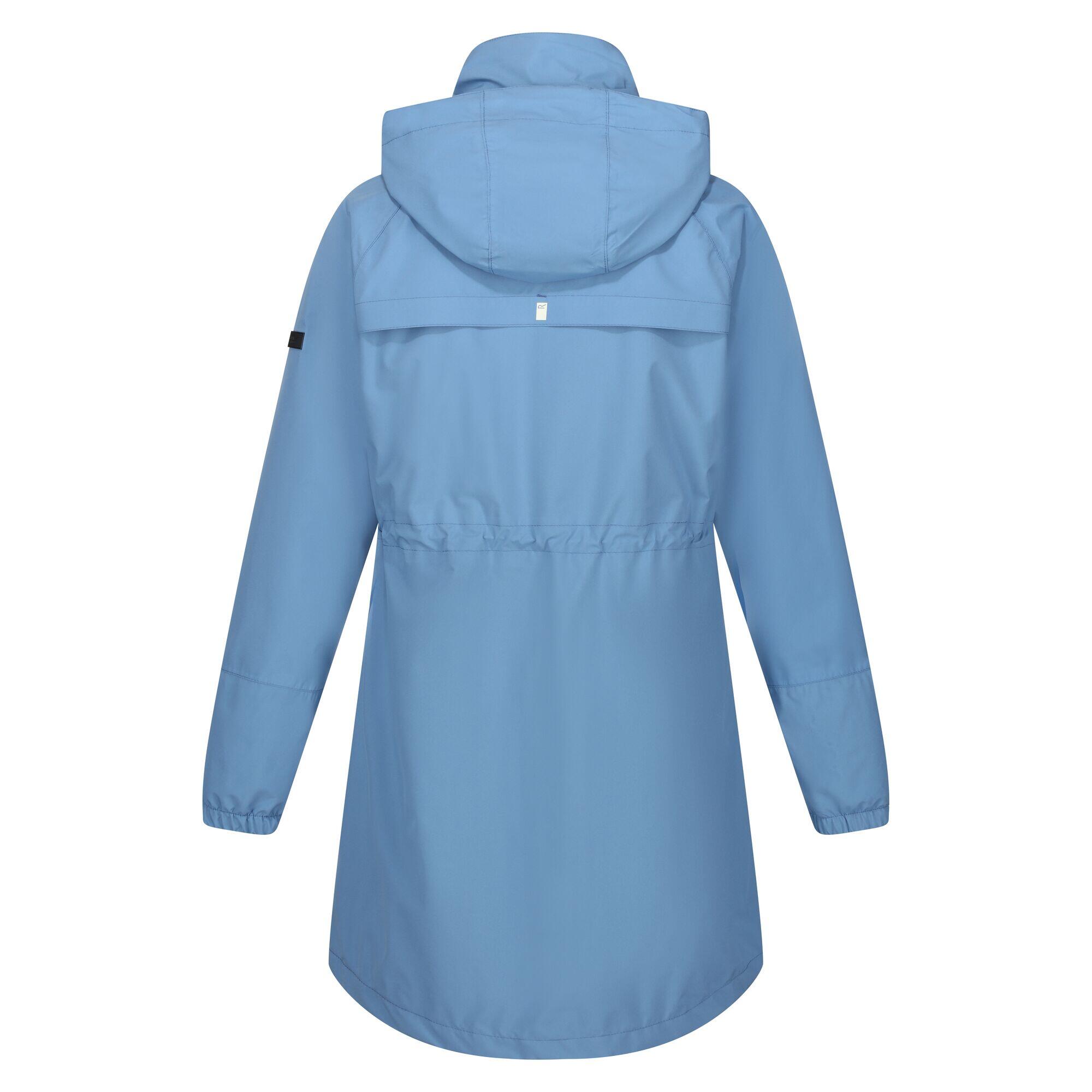 Womens/Ladies Sagano Waterproof Jacket (Coronet Blue/White) 2/5