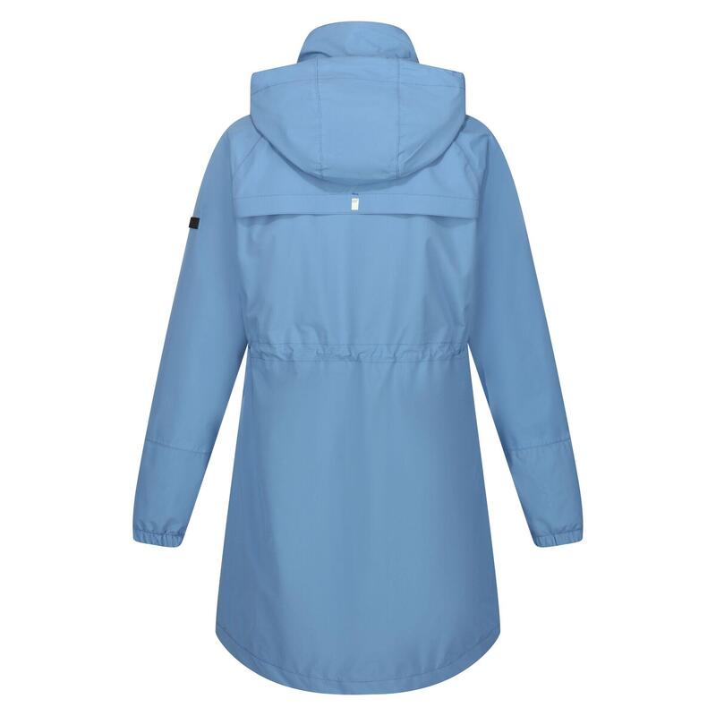 Veste Imperméable SAGANO Femme (Bleu / Blanc)