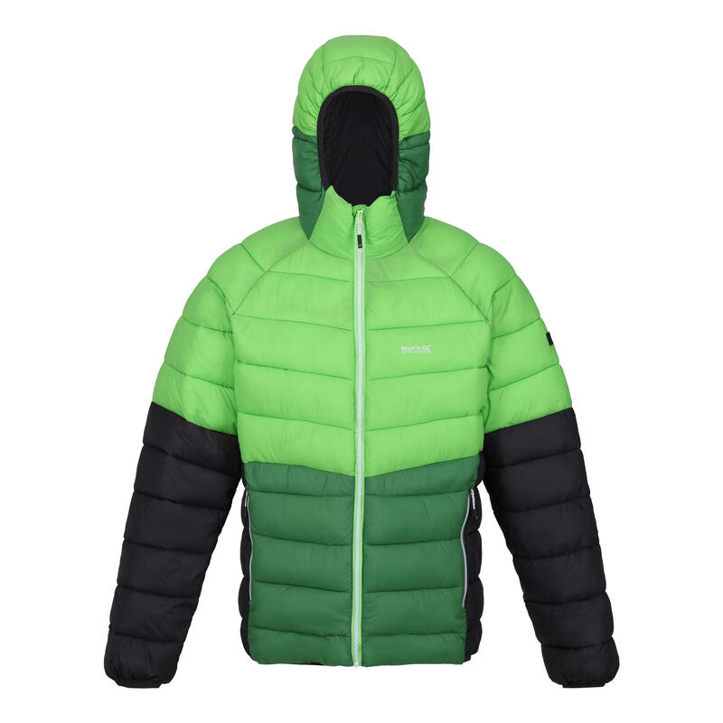 Chaqueta Acolchada Harrock II de Deflector para Hombre Verde Jasmín, Campo Verde