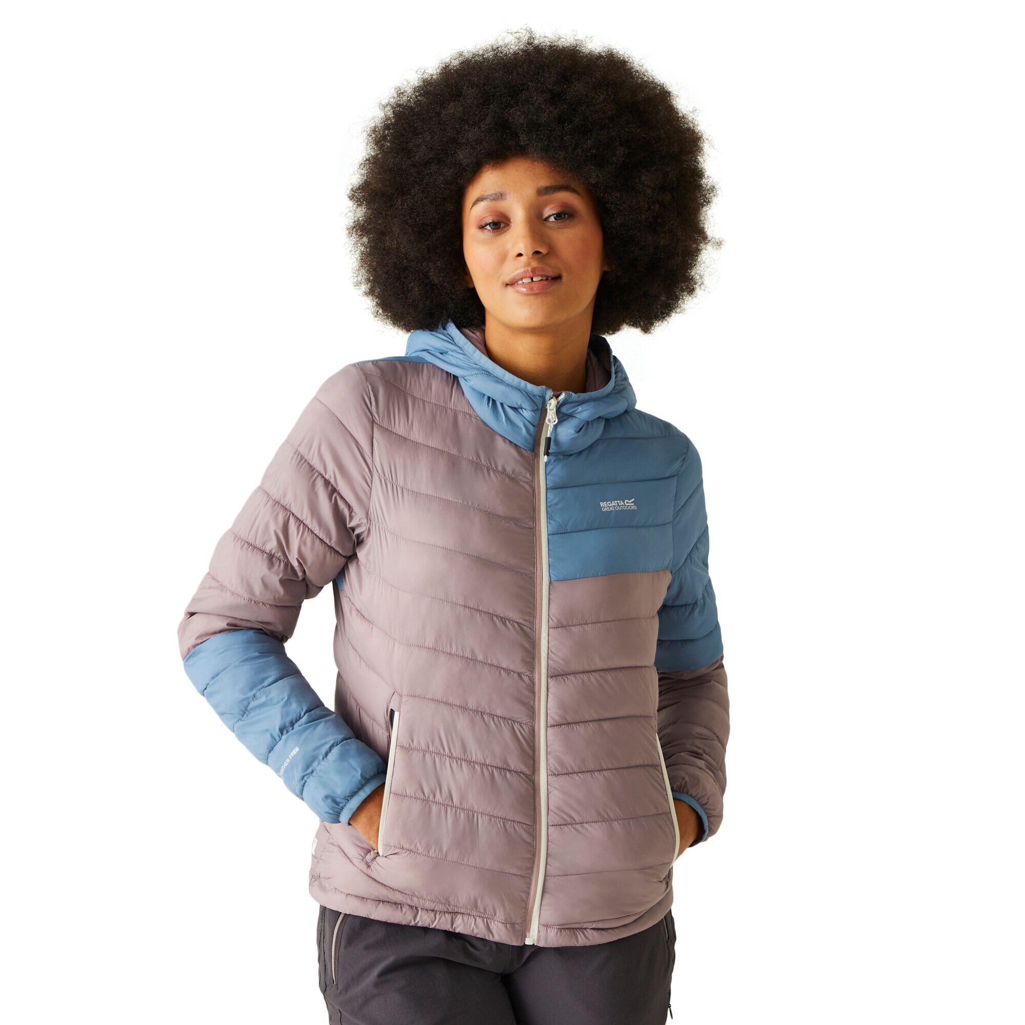 Womens/Ladies Hillpack II Hooded Padded Jacket (Heather/Coronet