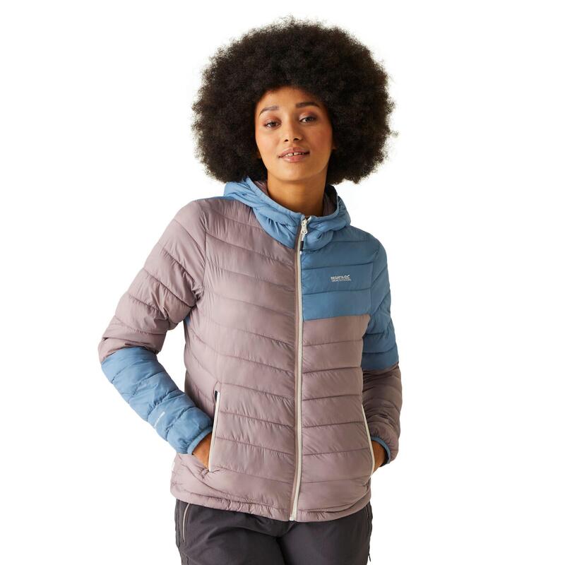 Veste matelassée HILLPACK Femme (Lavande / Bleu)