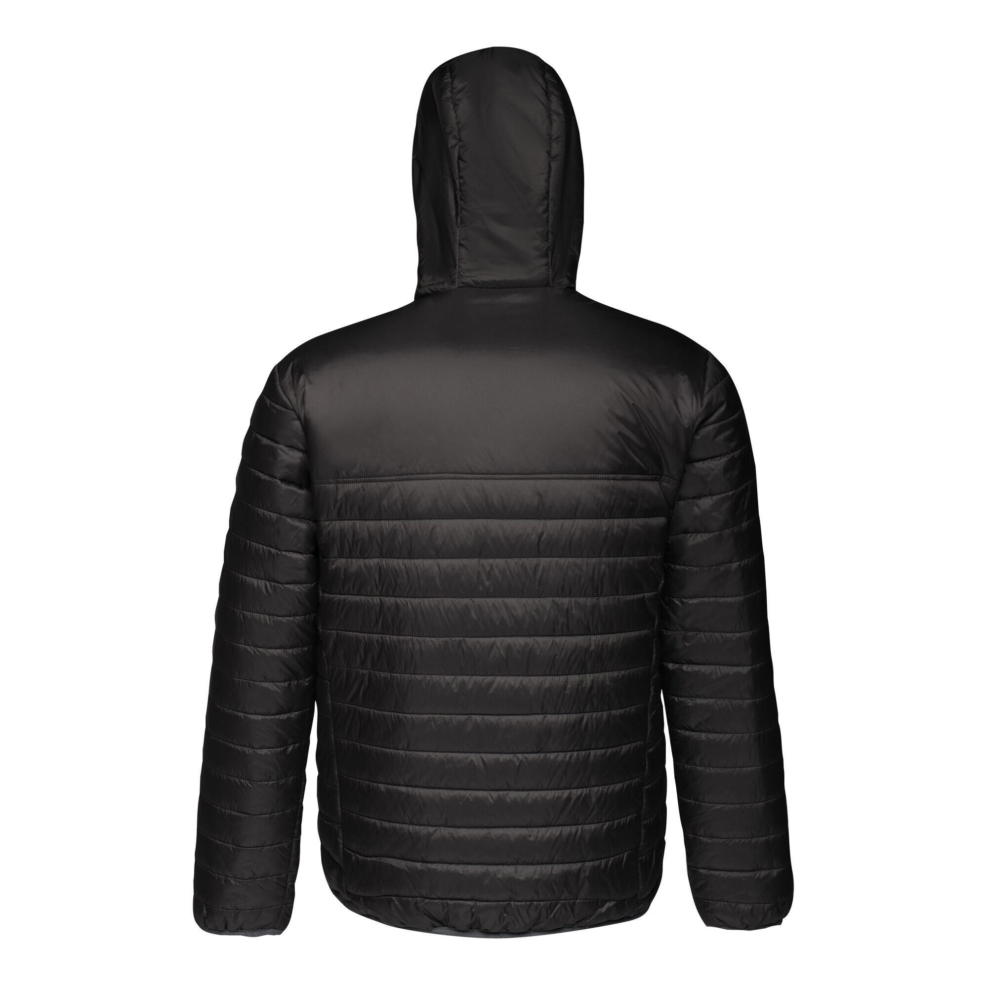 Men's FIREDOWN quilted jacket (Black / Red)