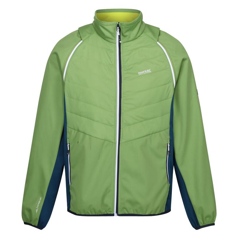 "Steren II" Hybridjacke für Herren Pikantgrün/Leuchtend Blau/Zitronen Limette