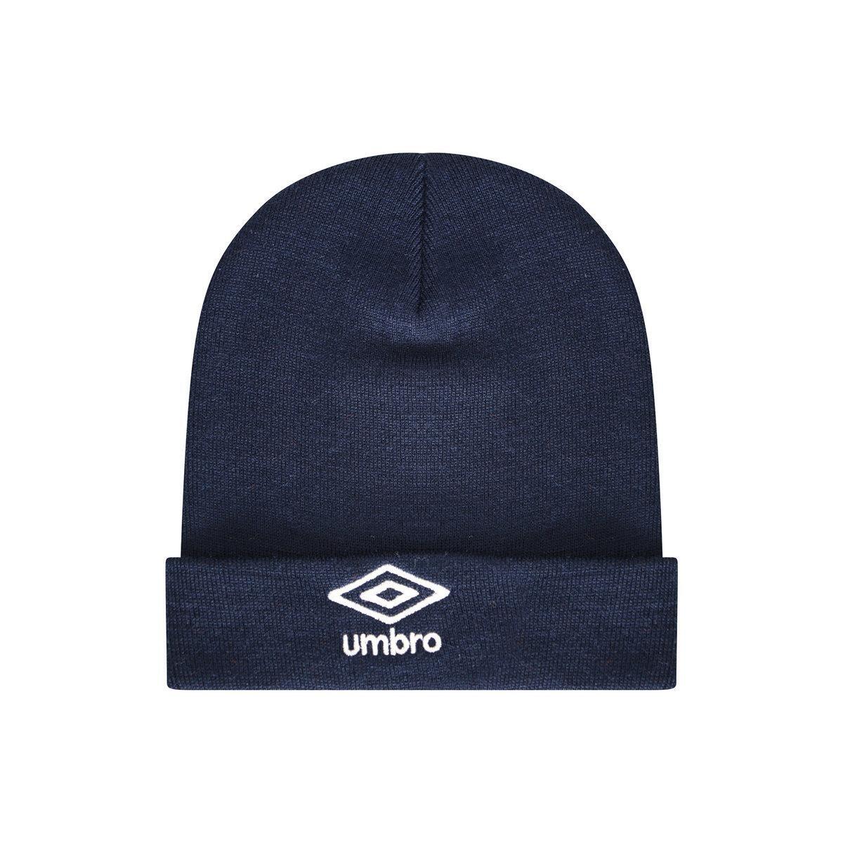 UMBRO Childrens/Kids Logo Beanie (Navy)