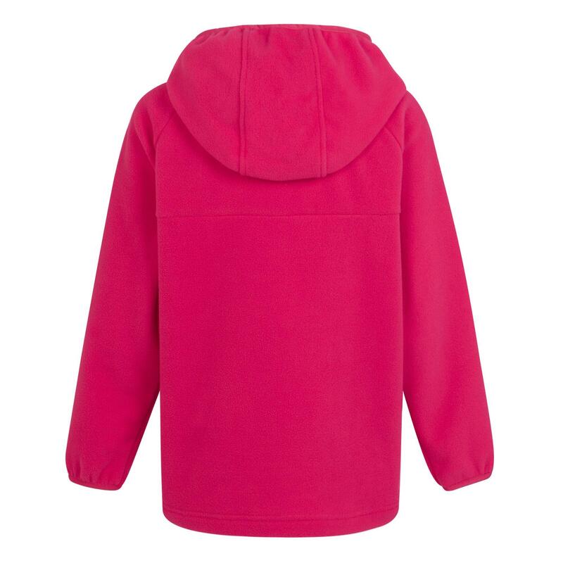 Giacca In Pile Con Cappuccio Bambini Regatta Fayley Pink Potion