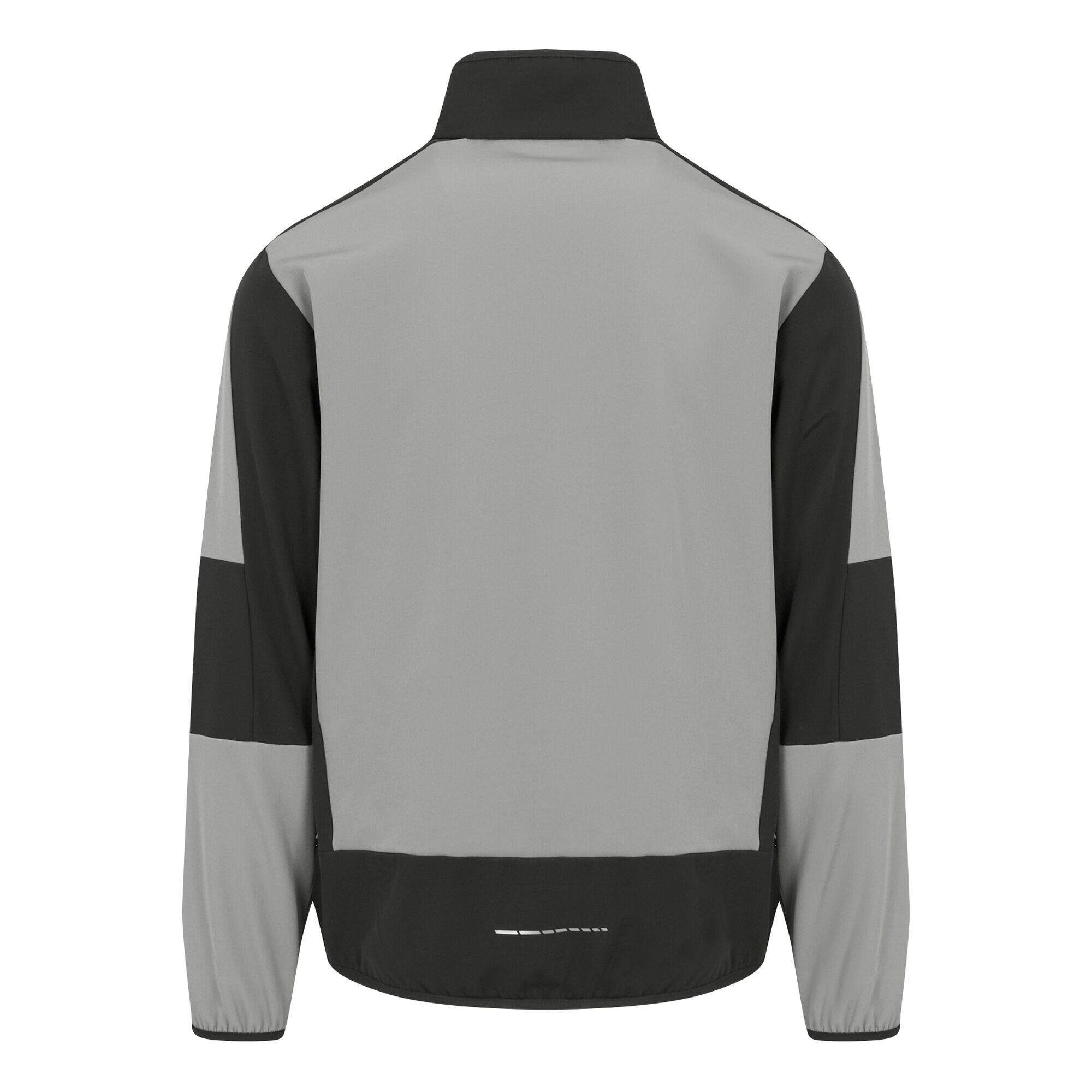 2laags Soft Shelljas voor volwassenen (Mineraalgrijs/antraciet) 2/5