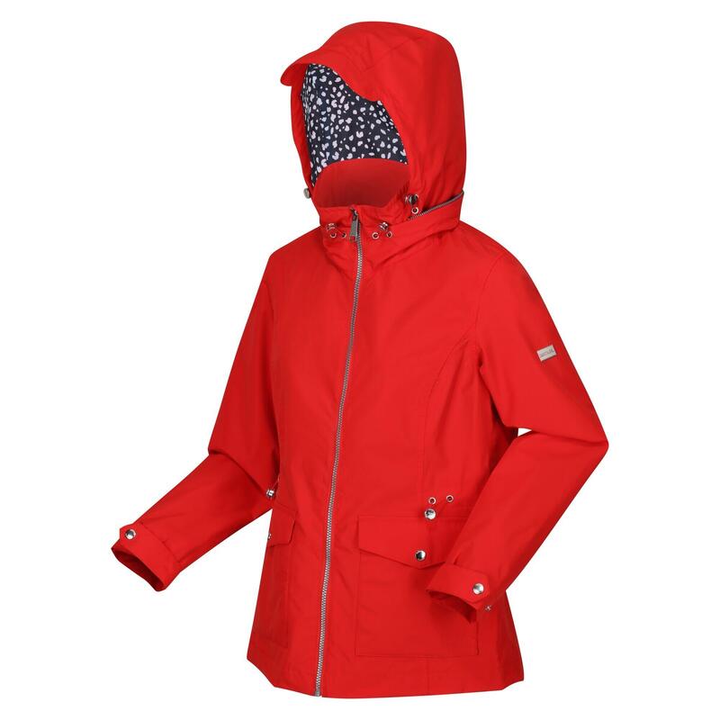 Veste imperméable NAVASSA Femme (Rouge vif)