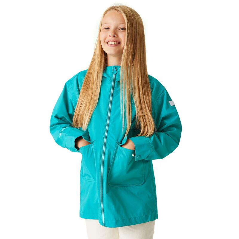 Veste imperméable BEYLINA Enfant (Bleu tahoe)